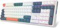 Redragon K668 PRO Wireless 108-Key Gasket RGB Gaming Keyboard, 4 Hotkeys | Extra Shortcut Keys, 0-Delay Tri-Mode, Cushioned Noise Dampening for Creamy Thocky Sound, Unfaded PBT Keycaps, PRO Software by REDRAGON