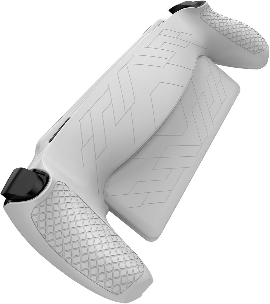 Soft Silicone Protective Case for Sony PlayStation Portal 8" 2023 Full Body Handheld Game Console Drop-Proof Skin Cover Slim Protector Sleeve with Non-Slip,Shockproof,Anti-Collision (White) - Image 4