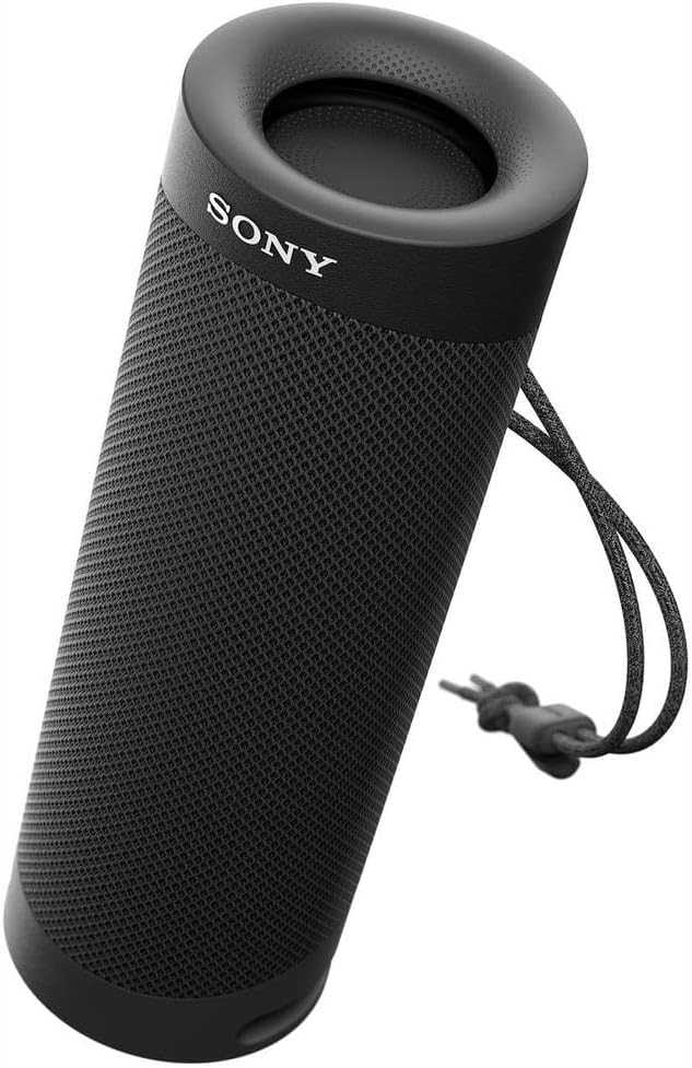 Sony SRS-XB23 EXTRA BASS Wireless Bluetooth Portable Lightweight Travel Speaker, IP67 Waterproof & Durable for Outdoor, 12 Hour Battery, USB Type-C, Removable Strap and Speakerphone, Black | Play it loud with EXTRA BASS soundX-Balanced Speaker - Image 7