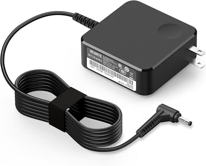 Charger Compatible Lenovo Laptop Computer 65W 45W Round Tip Power Supply AC Adapter Fit for Lenovo IdeaPad 330-14, 330-15, 330-17, 510-15, 330s-14, 330s-15, Flex 6-14 Laptop Charger by WUINTE
