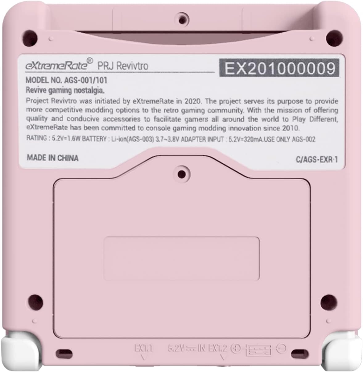 IPS Ready Upgraded eXtremeRate Cherry Blossoms Pink Custom Replacement Housing Shell for Gameboy Advance SP GBA SP – Compatible with Both IPS & Standard LCD – Console & Screen NOT Included - Image 7