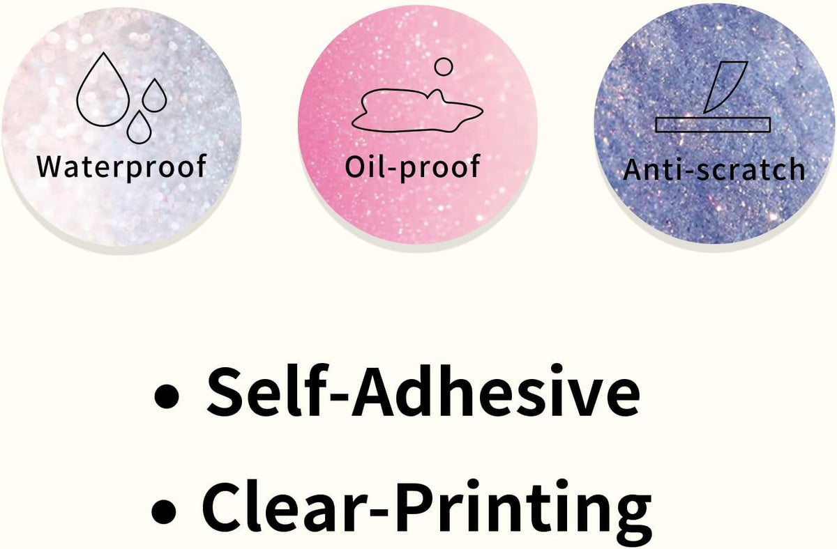 STARLIBOO Thermal Labels 3 inch, Round Thermal Printer Labels, Circle Direct Thermal Stickers for DIY Logo Design, Shipping, Name Tag, Compatible with Rollo&MUNBYN (Matte Pink) - Image 6