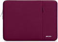MOSISO Laptop Case 13 inch, Laptop Sleeve Bag with Pocket | Compatible with MacBook Neo A3404 2026/Air/Pro 13 M5/M4/M3/M2/M1 2026-2016, Polyester Vertical Computer Bag, Wine Red by MOSISO