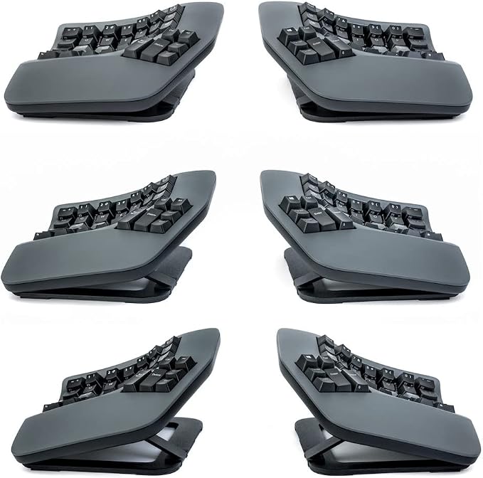 Kinesis Advantage360 Split Ergonomic Keyboard - USB-C | Mechanical Switches | Fully Programmable | Contoured Shape | Adjustable Tenting | PBT Keycaps - Image 5