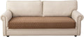 Velvet Sectional Couch Covers for Dogs,Brown,1PC,36''x63'' by Eismodra