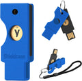Protective Case for Yubikey 5 NFC, Blue by Shieldcase