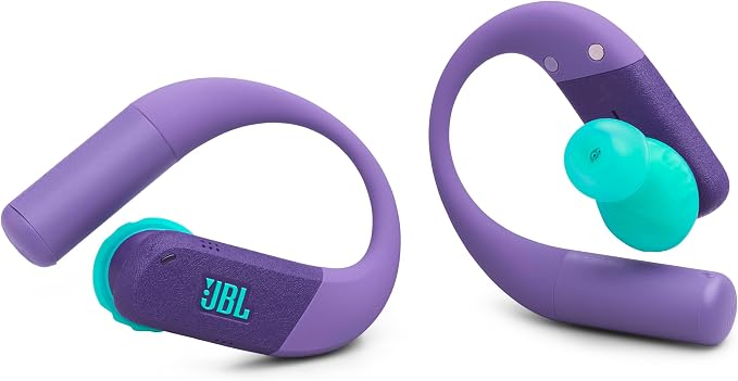 JBL Endurance Peak 4 - Cancelling Sport Earbuds - Purple | Adaptive Noise Cancelling with Smart Ambient, IP68 water and dust proof, Secure fit with TwistLock design - Image 11
