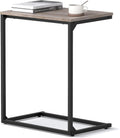 VASAGLE C Shape End Table for Couch or Sofa, Industrial Small Side Table by VASAGLE