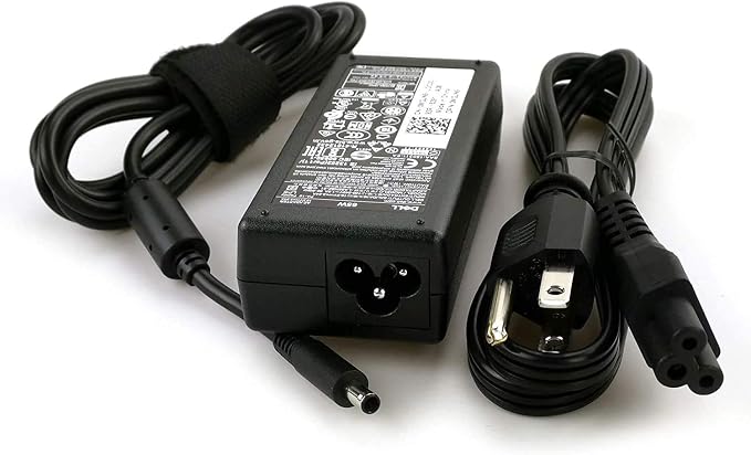 Dell Inspiron Laptop Charger Genuine 65W watt 4.5mm tip AC Power Adapter for Inspiron 13 14 15 3000 5000 7000 Series 5558 5755 3147 7348-2in1 5555 5559 0G6j41 0MGJN with Power Cord - Image 3