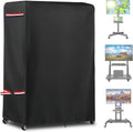 30-35 Inch Waterproof Outdoor TV Trolley Cover,Courtyard TV Cover by Dipurman