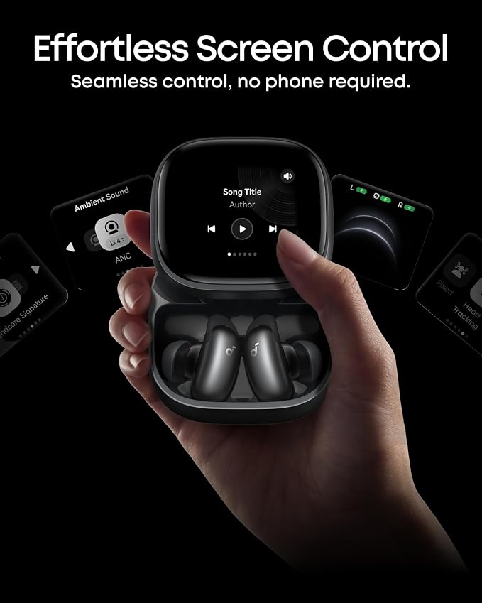 Soundcore Liberty 5 Pro Max by Anker Wireless Earbuds, AI Note-Taker | 120 free mins/mo, membership for more, ANC, Smart Case, 5-min charge for 4 hrs playtime, whisper-clear calls for meetings - Image 9