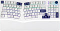 MechLands Feker Alice98 Ergonomic 98 Keys Custom Mechanical Keyboard | VIA Programmable, USB-C Wired Gaming Keyboard, Hot Swappable, 5 Layer Paddings, Control Knob, NKRO, RGB for Win/Mac (White) by MechLands