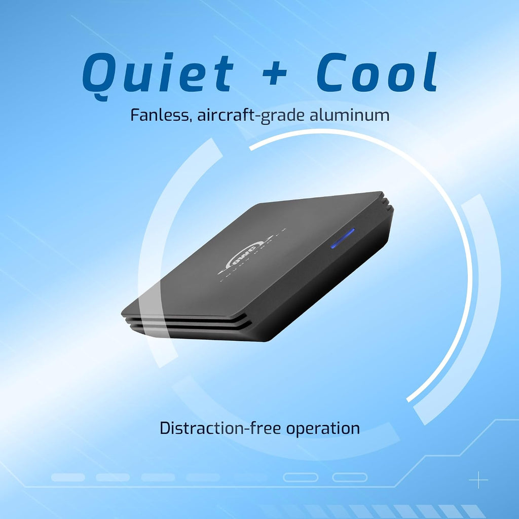 OWC Envoy Pro FX 2TB Thunderbolt 40Gb/s + USB-C 10Gb/s Portable NVMe SSD - Image 3