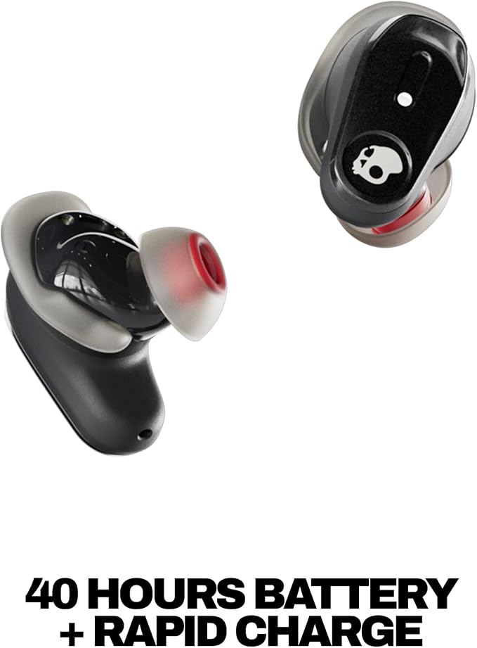Skullcandy Method 360 ANC Wireless Earbuds with Sound by Bose - True Black | In-Ear Fit, Premium Active Noise Cancellation, 40 Hours Battery, Sweat and Water Resistant, Microphone for iPhone Android - Image 5