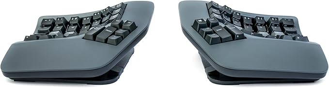 KINESIS Advantage360 Professional Split Ergonomic Keyboard - Bluetooth | Quiet Mechanical Switches | Fully Programmable Open Source | Contoured Shape | Adjustable Tenting | Backlit - Image 6