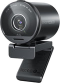 EMEET SmartCam S800 4K Webcam for Streaming, 1/2'' Sensor, Supports HDR | PDAF&TOF Dual-autofocus, 1080P@60fps, 2 Noise-Cancelling Mics, 40°-73° FOV, Perfect for Live Streaming & Online Meetings by EMEET