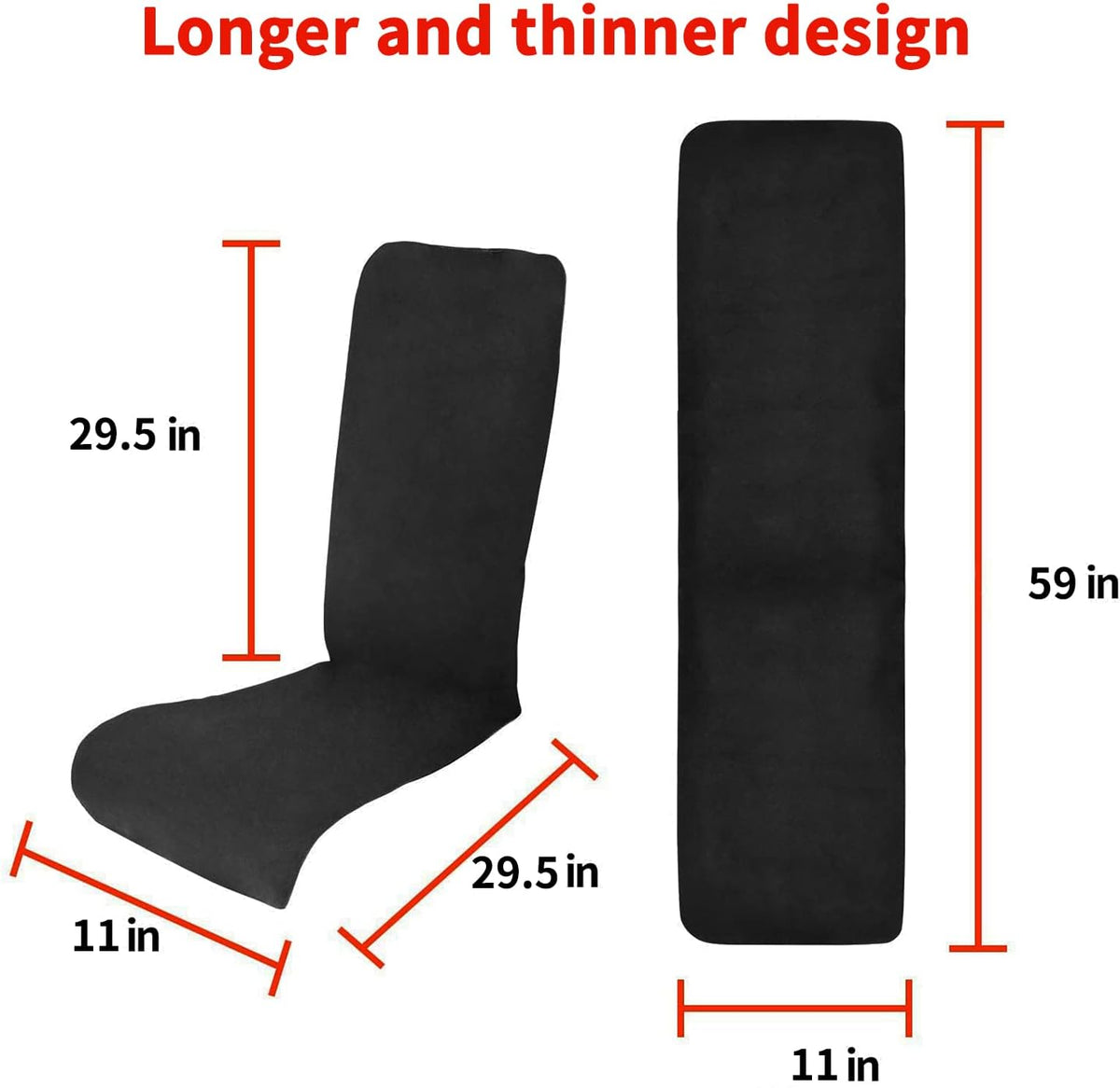 Foldable & Washable Fabric Heated Seat Cushion with Temperature Control & Timer-for Office/Home Use - Image 7