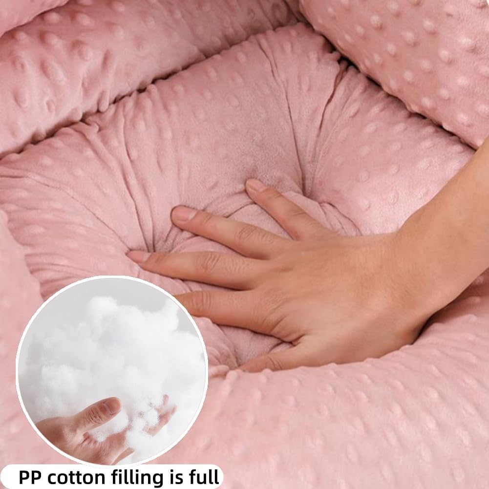 Non-Slip Office Chair Cushions with Arm Desk Chair Cushion Soft Rocking Chair Seat Pads with High Back Support for Dorm Gaming Office Car Home Dining Room Kitchen - Image 6