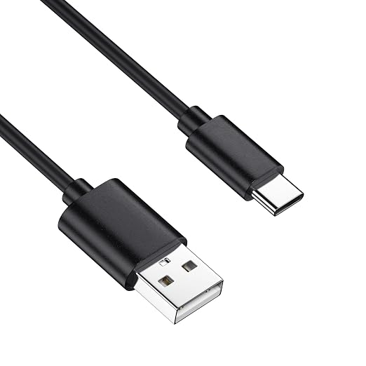 Smays USB to USB C Cable 3ft 5-Pack, Type C Phone Charger Cord Bulk, Black - Image 2