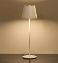 Cordless Table Lamp, Portable Battery Operated Lamp with 3 Color Temps and Stepless Dimming, Rechargeable Table Lamp for Dinner, Desk, Cafe, Outdoor (White) by Keysays