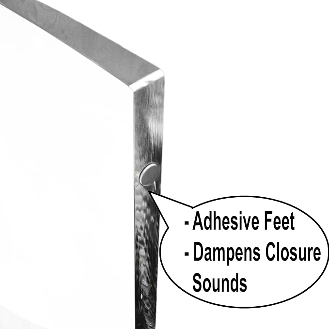 AMT 2 Pack Acrylic Laptop Monitor Stand & Computer Riser with Cat Keyboard Protector, Space-Saving Design, Extra Storage, Clear Shelf - Ideal for Monitors, Laptops, Printers, Desktop Decor - Image 8