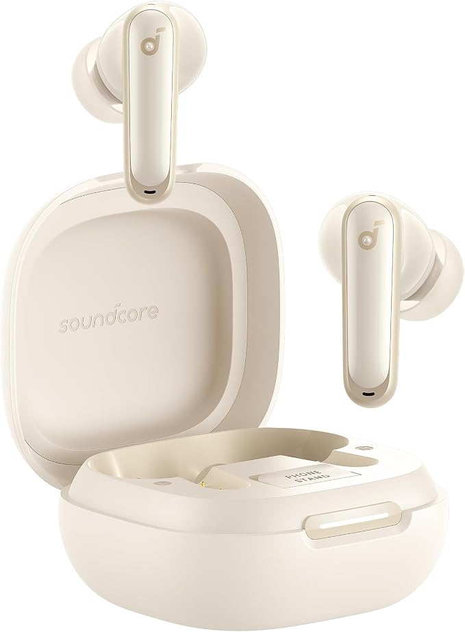 Soundcore P40i by Anker Noise Cancelling Earbuds with Adaptive ANC | Heavy Bass, 60H Playtime, 2-in-1 Case and Phone Stand, IPX5, Wireless Charging, Bluetooth 5.3 - Image 7