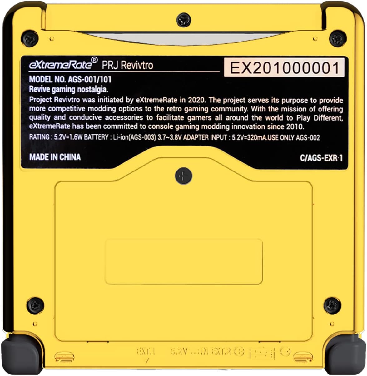 IPS Ready Upgraded eXtremeRate Chrome Gold Glossy Custom Replacement Housing Shell for Gameboy Advance SP GBA SP – Compatible with Both IPS & Standard LCD – Console & Screen NOT Included - Image 7