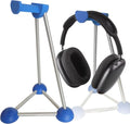 Headphone Stand, Desktop Headset Holder, Desk Earphone Stand, Gaming Headsets, for SteelSeries/Logitech/HyperX/Sony/Beats/Sennheiser/Anker/Xbox, and All Headphones.(Blue) by AJKTHGE