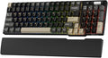 RK ROYAL KLUDGE RK96 RGB Wireless Mechanical Gaming Keyboard w/Wrist Rest | 90% 96 Keys Hot Swappable Mechanical Keyboard, 3-Mode BT5.0/2.4G/USB-C, Volume Control, Software Support & Massive Battery by RKROYALKLUDGE