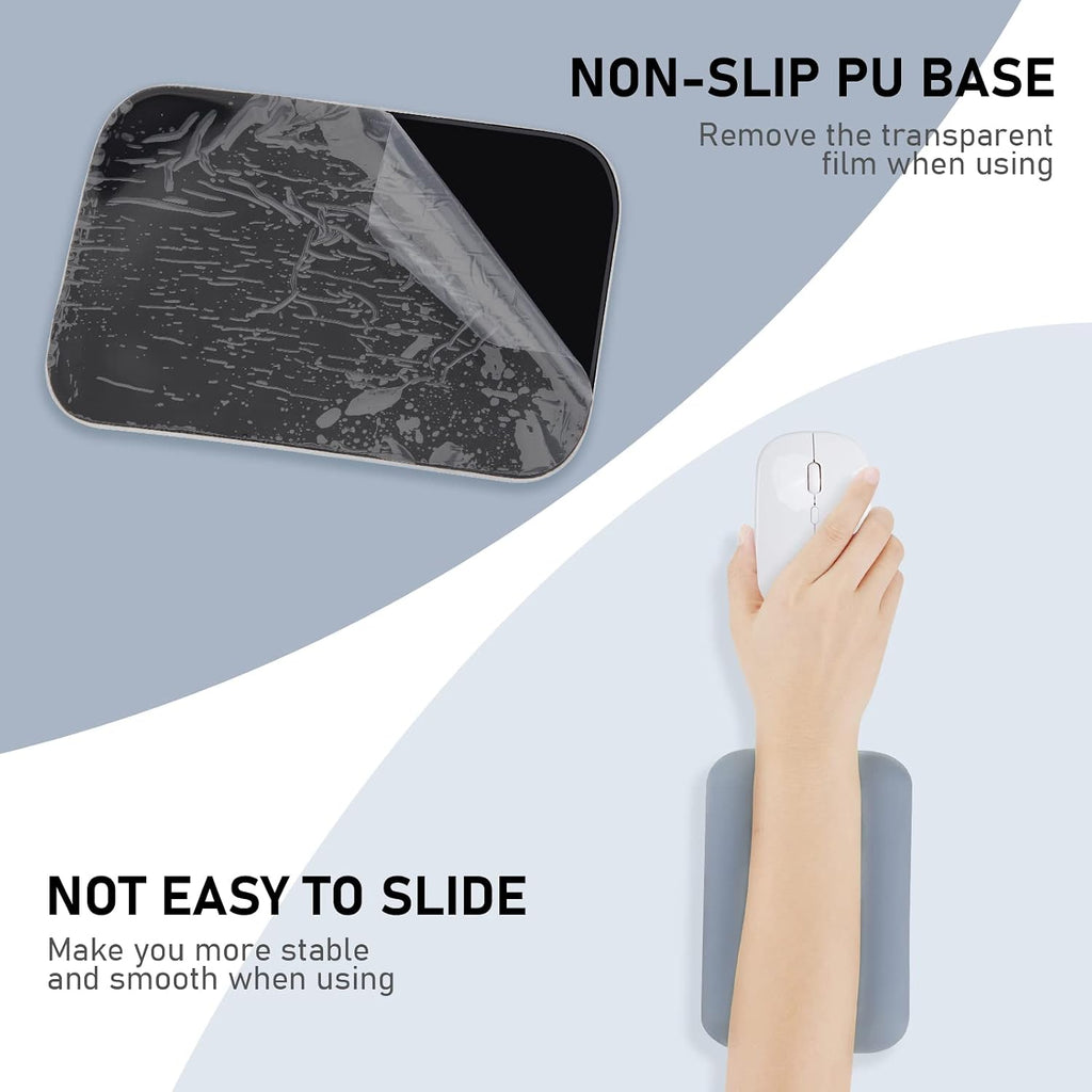 Leolee Elbow Rest Pads for Desk, Blue Ergonomic Wrist Rest Arm Rest Pads - Image 5