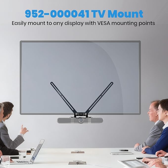 Mounting Bar for TV Mount,TV Mount for Logitech Video Conferencing System,Mounting Bracket Compatible with Logitech Rally Series(Bar, Bar Mini, Bar Huddle) & Rally Camera (Part Number: 952-000041),New - Image 2