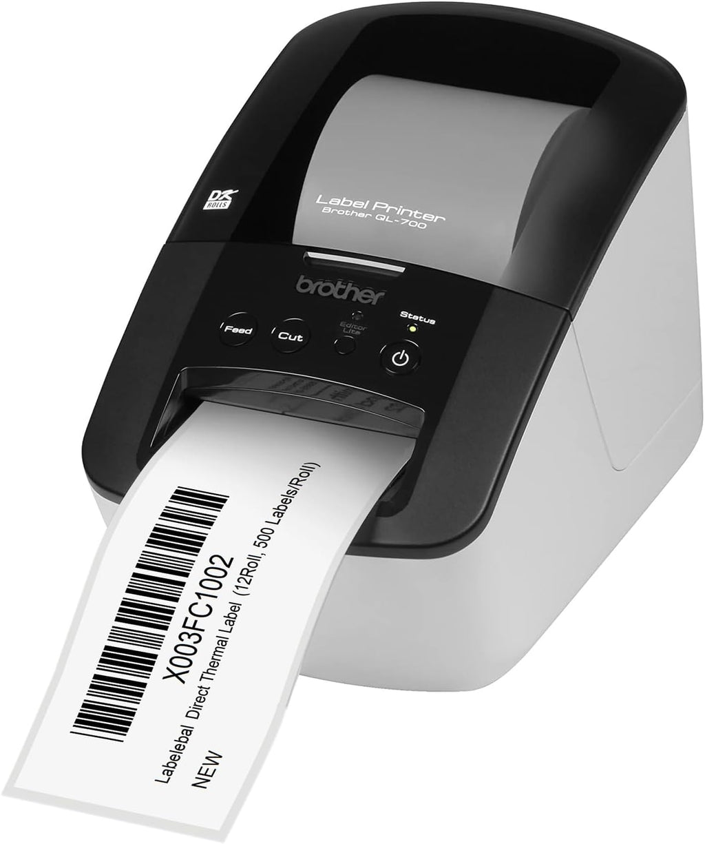 (12 Rolls + 1 Frame, 4800 Labels) Labelebal Compatible 1-1/7" x 3-1/2"(29mm x 89mm) Direct Thermal Labels Replacement for DK-1201 Shipping Mailing Postage Address Compatible for Brother QL Printer - Image 7