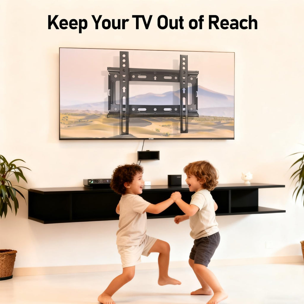 Fixed TV Wall Mount for 14-43” LED LCD OLED Flat Screen Plasma TVs - Image 5