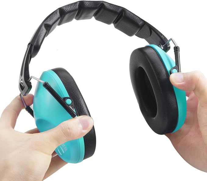 Pro For Sho 34dB NRR Hearing Protection Ear Muffs – Highest NRR Compact Design Ear Protection for Loud Events & Sensory Use - Image 8