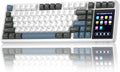 Aula L99 Wireless Mechanical Gaming Creamy Keyboard with Smart Touch Screen by Strikonx