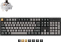 Keychron C2 Pro Wired QMK/VIA Mechanical Keyboard Full Size Layout Custom Programmable Macro RGB Backlit with Keychron K Pro Brown Switch OEM Profile Double-Shot PBT Keycaps for Mac Windows Linux by Keychron