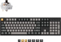 Keychron C2 Pro Wired Custom Mechanical Keyboard Full Size Layout QMK/VIA Programmable Macro White Backlit with Tactile Brown Switch OEM Profile Double-Shot PBT Keycaps for Mac Windows Linux by Keychron