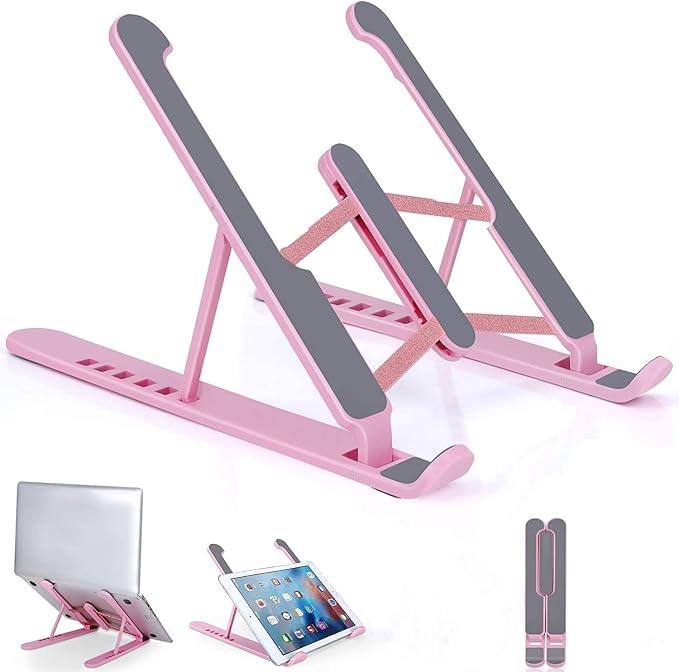 Portable Laptop Stand, Adjustable Laptop Holder Riser Computer Stand for Desk Notebook Stand Mount by pidien