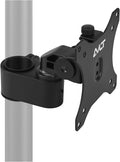 AVLT Single 40 Inch Monitor Head Add-On Kit for Pole Top Mount – Black | Fits Ultrawide Screen, Supports 26.4 lbs (12kg), For 1.38" (35mm), VESA Compatible, Workspace Upgrade Extension Arm by AVLT-USA