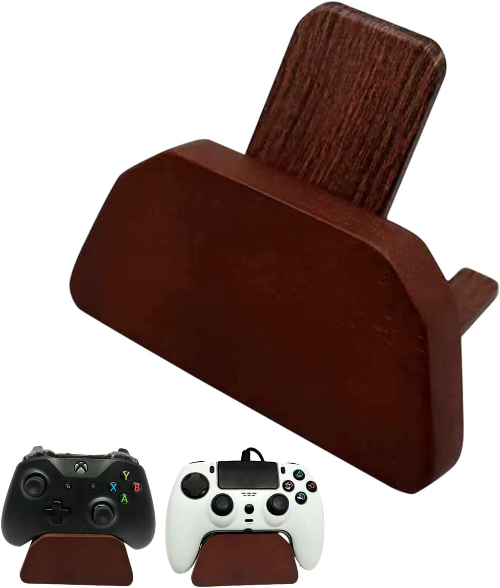 Solid Wood Gamepad Stand, Controller Holder for PS4 PS5 Xbox by ZHUOYING