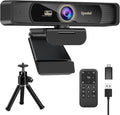 Spedal 4K Webcam with Tripod, Wide Angle 120° USB Webcam, Sony 1/2.8" Sensor, Dual Microphones, Remote Control, Auto Focus for Video Conferencing, Online Meetings, Streaming, Zoom & Teams | USB Webcam, 1/2.8", Dual Microphones, Auto Focus for Video Con... by Spedal
