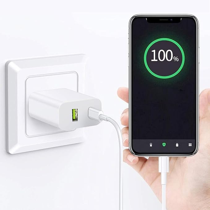 2 Pack USB C Charger Block, Dual Port Type C Wall Charger Fast Charging | 20W Power Adapter Cube for iPhone 14/14 Pro/14 Pro Max/14 Plus/13/12/11, XS/XR/X, iPad, Samsung, More - Image 5