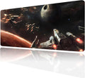 XXL Large Gaming Mouse Pad,Mousepad with Stitched Edge Frame & Non-Skid Rubber Base,Desk Mat for Work,Office Desk Pad for Laptop,Computer Keyboard and Mice Combo Pads Mouse Mat 31.5X15.7 inches by Jasuine