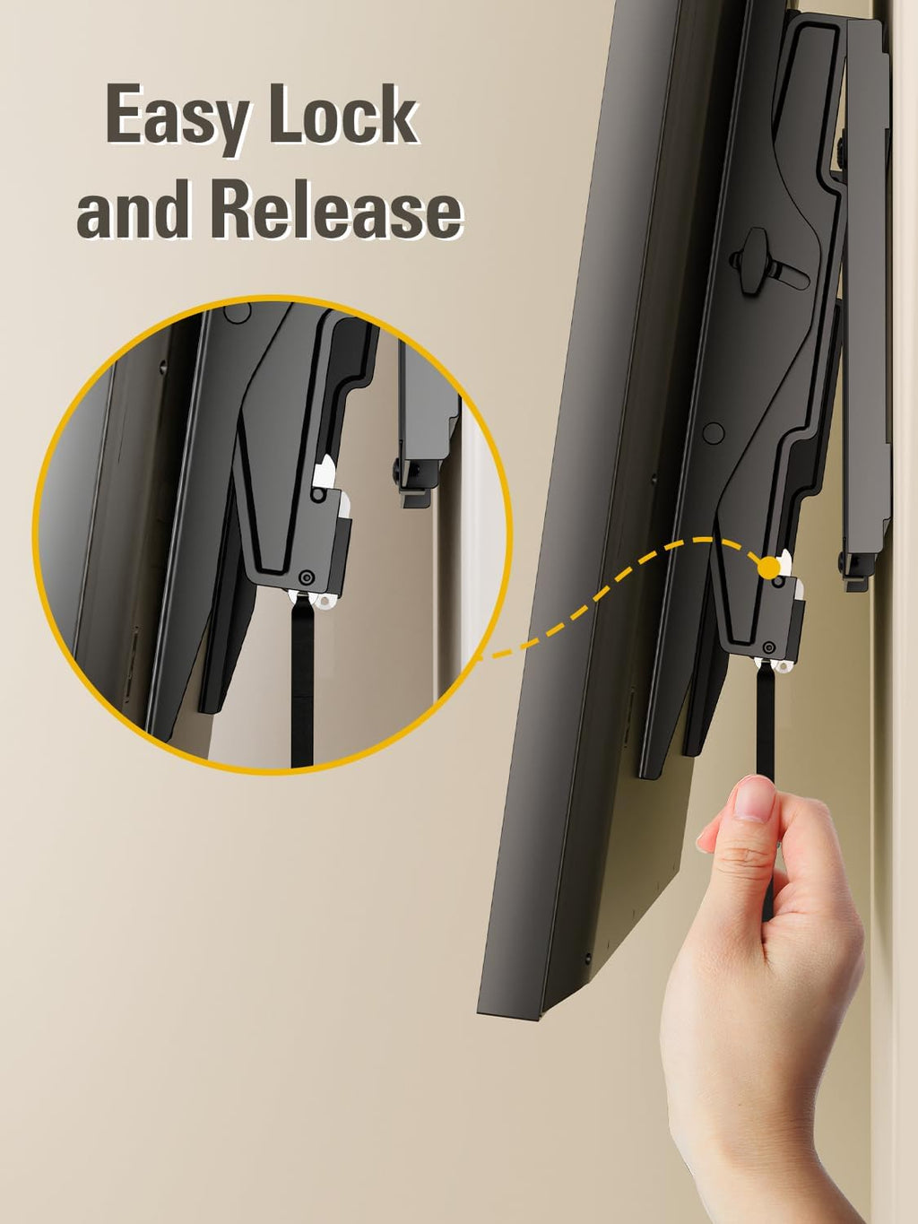 Mounting Dream TV Wall Mount for 42-86 Inch TVs, Tilting TV Mount Bracket - Image 8