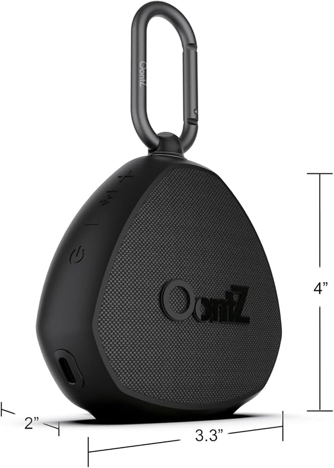 OontZ Angle Clip Portable Bluetooth Speaker, 5W, 12-Hour Playtime, IPX7 | Compact 5W clip-on Bluetooth speaker with rich bass, 100-ft range and Lightweight - Image 6