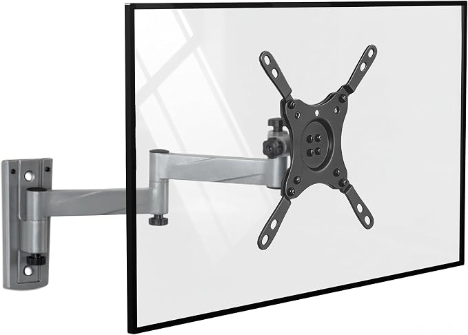 Mount-It! Lockable RV TV Mount for Camper, Trailer, Motorhome, Truck & Boat, Full Motion, Quick Release, Rust-Resistant Aluminum, Dual Wall Plates for Indoor & Outdoor, 19-43 TVs, 33 lbs, VESA 200x200 - Image 2
