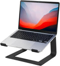 Laptop Stand for Desk Portable Computer Riser Metal Notebook Holder Printer Stand Office Desk Accessories Compatible with MacBook Air, Pro, Dell, HP, Lenovo and All 10-16" Laptops, Black by Unknown