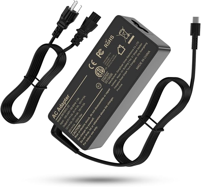 100W USB C Laptop Charger, Fast USB-C Power Adapter Compatible with Lenovo ThinkPad, HP, Dell, Asus, Acer, MacBook, Chromebook and More, PD 3.0 Type C Notebook Power Cord - Image 9