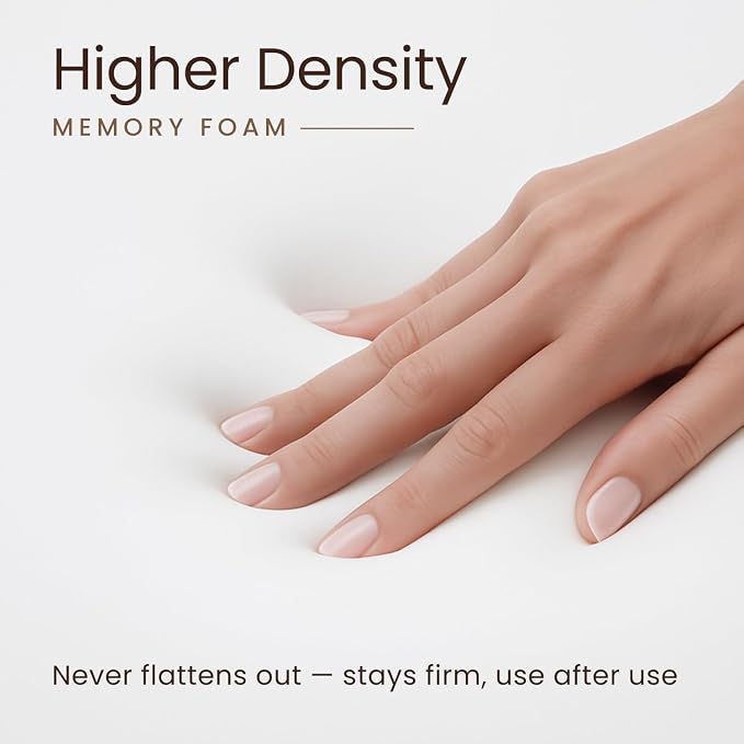 Office Chair Cushion - Seat Cushion for Tailbone Pain Relief - Butt Pillow for Coccyx, Sciatica, and Lower Back Pain - Orthopedic Chair Pad for Lumbar Support in Office Desk (Navy Blue) - Image 5