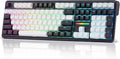 Redragon K745 PRO Wireless 108-Key Gasket RGB Gaming Keyboard, 4 Hotkeys | Extra Shortcut Keys, 0-Delay Tri-Mode, Cushioned Noise Dampening for Creamy Thocky Sound, Unfaded PBT Keycaps, PRO Software by REDRAGON